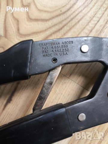 Професионални клещи Craftsman 9" произведени в САЩ, снимка 10 - Клещи - 52186108