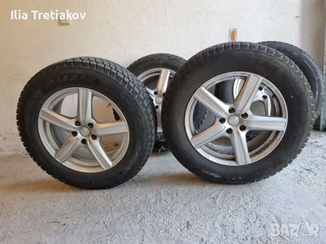 Джанти 18 7.5 5x114.3 D66.1, зимни гуми, гайки, TPMS датчици за налягане, снимка 1 - Гуми и джанти - 48004903