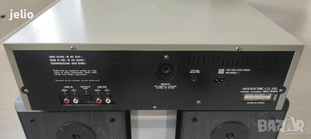 Триглав касетен дек Akai GX F-80, снимка 11 - Декове - 45511788