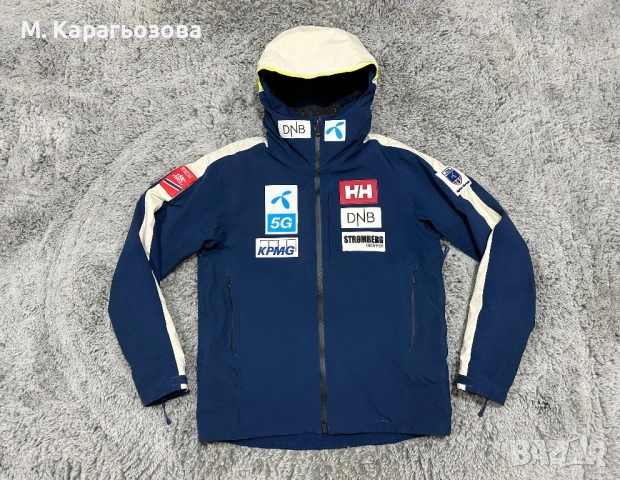 Helly Hansen Norway Ski Team World Cup Insulated Jacket, Размер L, снимка 2 - Якета - 53181361