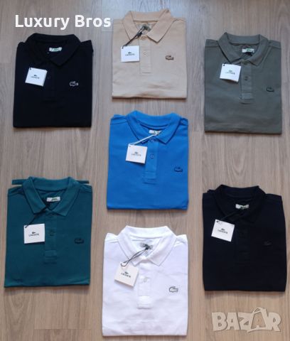 Мъжки тениски Lacoste, снимка 1 - Тениски - 46740909