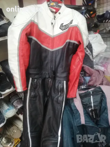 Мото екип естествена кожа , снимка 1