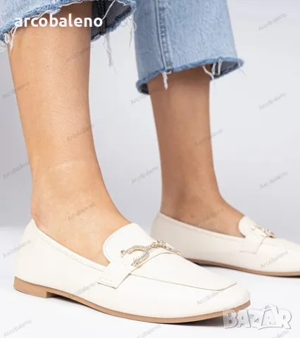 Дамски елегантни мокасини с циркони Banzao, 5цвята , снимка 8 - Дамски ежедневни обувки - 49756191