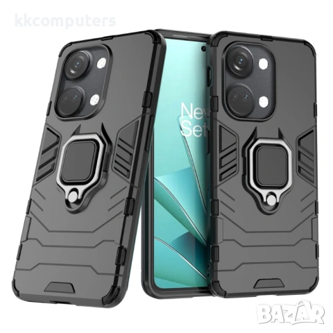 OnePlus Nord 3 5G / Ace 2V 5G Удароустойчив Ring Holder Калъф и Протектор, снимка 5 - Резервни части за телефони - 53366196