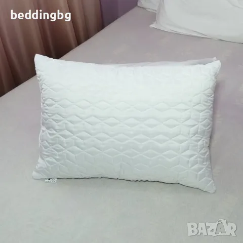Удобна #възглавница средна височина с силиконов пух "Соня, снимка 1