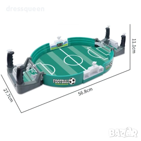 4649 „Интерактивен настолен футбол (57x11 см) – Комплект Мини Арена с 6 топки“, снимка 6 - Други - 53654264