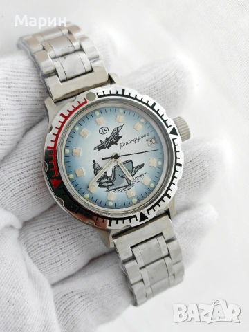 Восток Командирски автоматичен, снимка 3 - Мъжки - 54030743