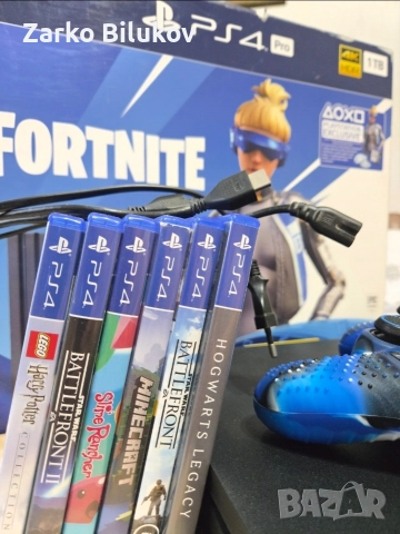 PlayStation 4 Pro с игри , снимка 3 - PlayStation конзоли - 52890071