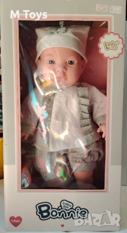 👶 Baby Doll Bonnie – реалистична бебе-кукла 💖
