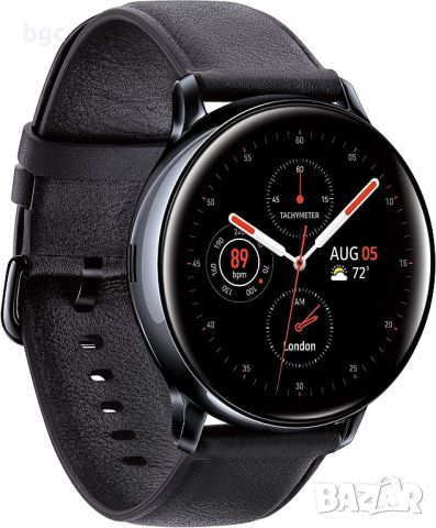 НОВ СМАРТ ЧАСОВНИК Smartwatch Samsung Galaxy Watch Active 2, 44 mm, Stainless steel - Black , снимка 2 - Смарт часовници - 46614275