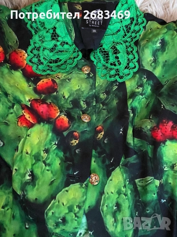 Блузка от бутика Flowers Street, снимка 4 - Тениски - 52839934
