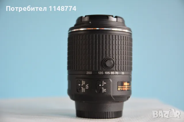 Обектив Nikkor AF-S DX 55-200mm f4-5.6G ED VR II, снимка 3 - Обективи и филтри - 46866719