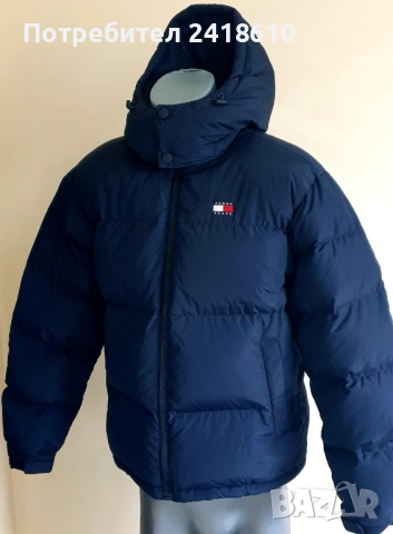 Tommy Hilfiger Alaska Mens Down Water Repellent Jacket Size S НОВО!  ОРИГИНАЛ! Мъжко Зимно пухено Як, снимка 13 - Якета - 52775616