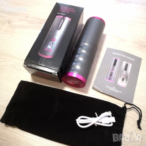 Нова преносима автоматична маша за коса, снимка 2 - Маши за коса - 51994155