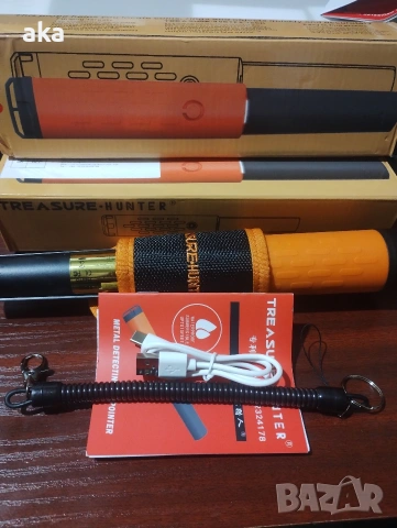 Преносим детектор за метал TERASURE-HUNTER водоустойчив пинпойнтер металотърсач , снимка 9 - Други инструменти - 53599128