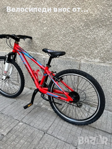 Алуминиев велосипед 24 цола 24 скорости преден амортисьор  много запазено , снимка 10 - Велосипеди - 54130345