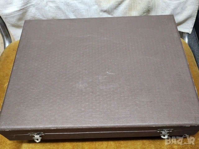 кутия за прибори, голяма, от СССР, тапицирана, снимка 3 - Други стоки за дома - 53424618