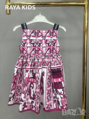 НОВО! Рокли с къс ръкав Цена 40 лева Размери от 1 до 8 години, снимка 5 - Детски рокли и поли - 45352997