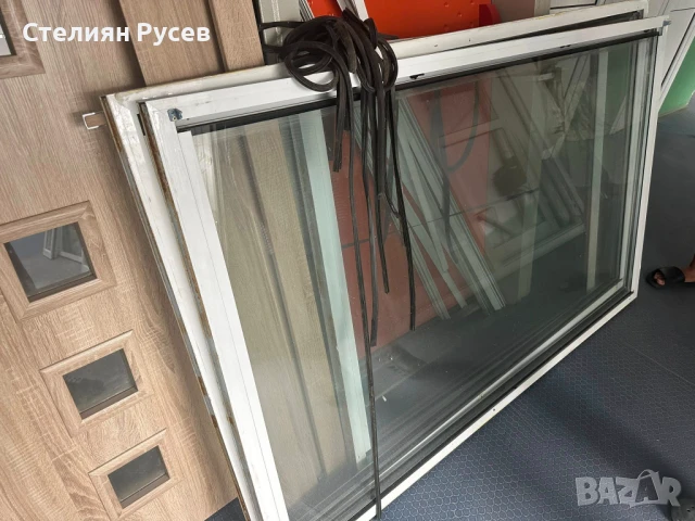 300722  ALU алуминиева дограма прозорец 113/185см - цена 126 лв       мш дг -налични 2 броя / НЕ СЕ , снимка 2 - Дограми - 51195402