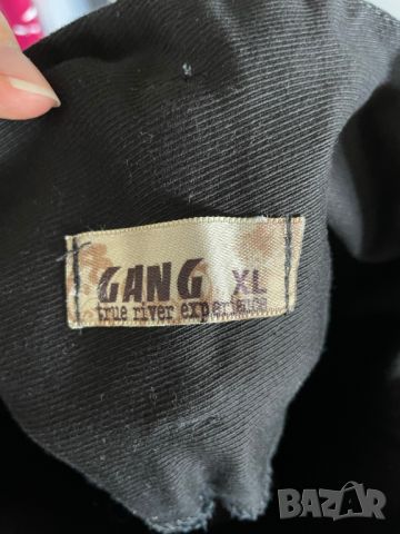 GANG Дълга черна пола с джобове, XL, снимка 8 - Поли - 45717949