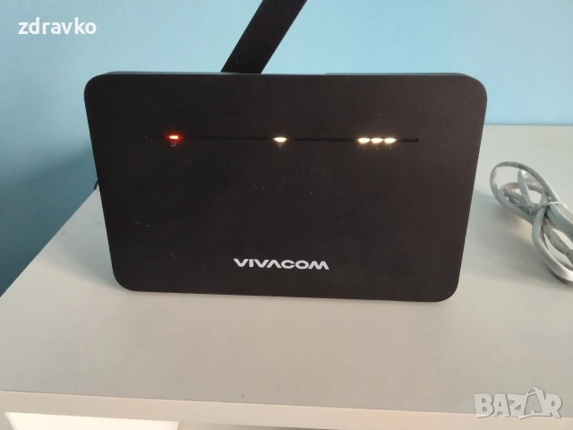 4G LTE сим рутер за мобилен интернет на Виваком , снимка 4 - Рутери - 53935466