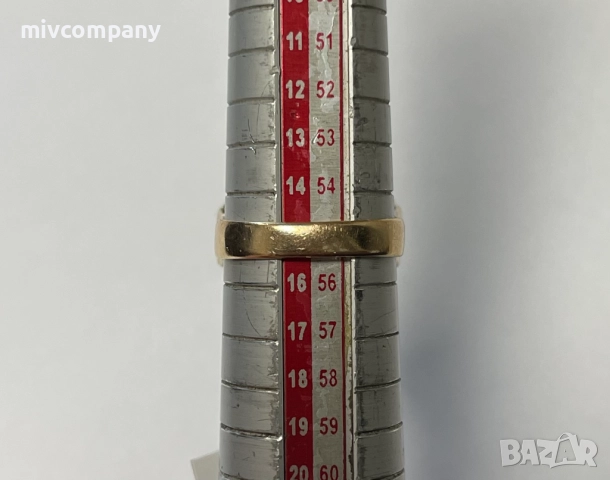 Златен пръстен 9.72гр., снимка 6 - Пръстени - 52615909