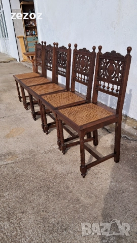 Столове-масив 5бр.№037, снимка 2 - Столове - 52314707