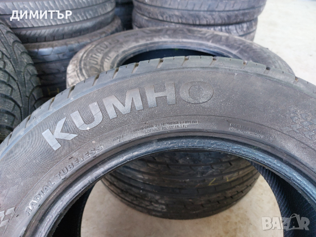 4 бр.летни гуми Kumho 225 55 16 dot4718 цената е за брой!, снимка 4 - Гуми и джанти - 44938256