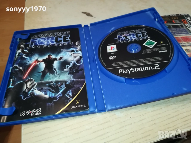 SONY PS2 GAME STAR WARS FORCE 2511251616, снимка 2 - PlayStation конзоли - 52537904
