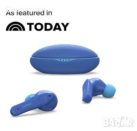 Детски слушалки Belkin Soundform Nano, Bluetooth, снимка 4 - Безжични слушалки - 46698749