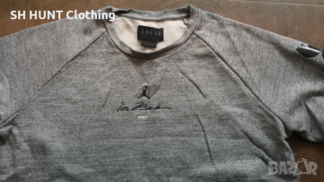 JORDAN SWEATSHIRT SPORTSWEAR LEGACY AJ 11 FLEECE CREWNECK размер XL блуза 37-52, снимка 4 - Блузи - 52160192