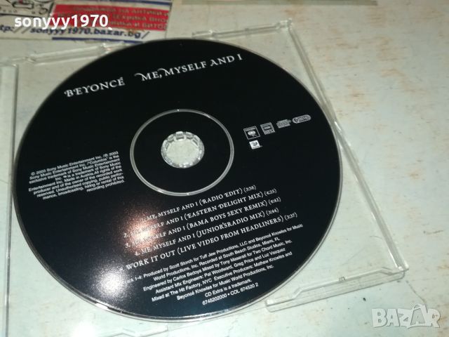 BEYONCE CD-ВНОС GERMANY 0907241923, снимка 2 - CD дискове - 46527686