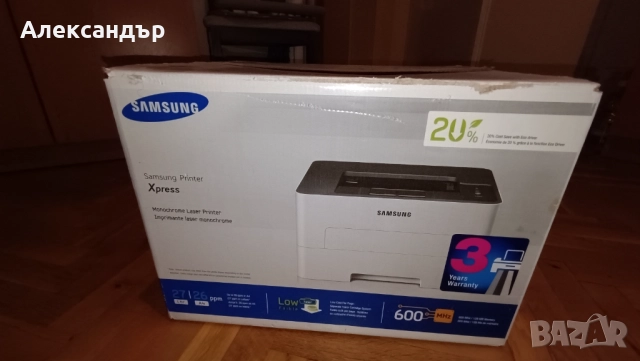 Лазарен принтер Samsung, снимка 2 - Принтери, копири, скенери - 52059743