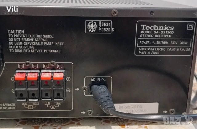 🔊 Technics SA-GX130D 🔊, снимка 8 - Ресийвъри, усилватели, смесителни пултове - 54244739