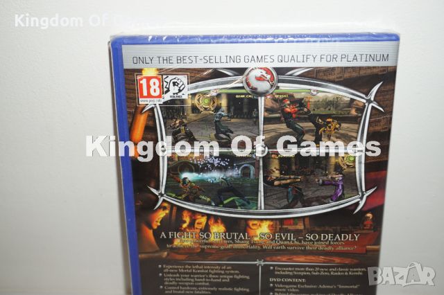 Чисто Нова Оригинална Запечатана Игра За PS2 Mortal Kombat Deadly Alliance, снимка 6 - Игри за PlayStation - 42383093