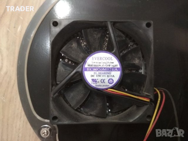 Evercool EC8020M12EA вентилатор за компютър, снимка 1 - Други - 38224875