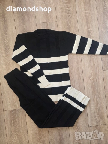 ПРОМО! Дамски комплект фино плетиво, снимка 2 - Спортни екипи - 53345737