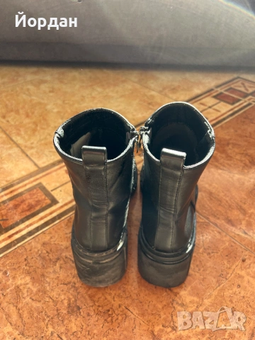 Дамски кожени боти 39 номер, снимка 4 - Дамски боти - 53131165