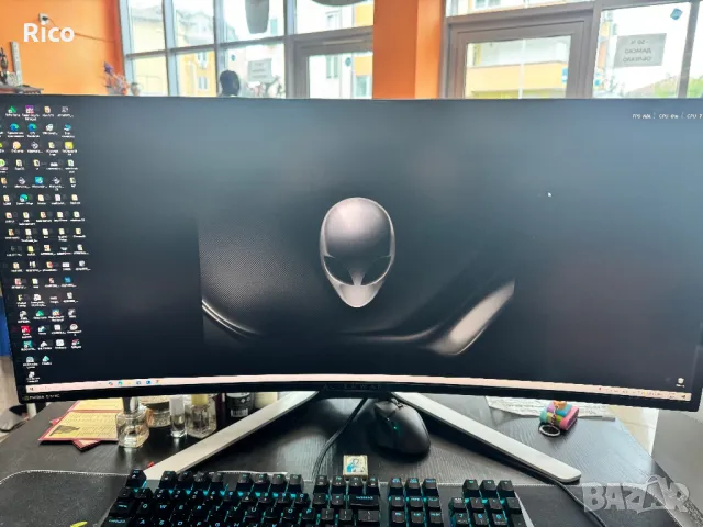 Alienware AW3420DW Монитор, снимка 2 - Монитори - 49747714