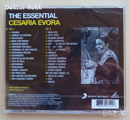 Cesaria Evora  - The Essential Cesaria Evora (2015, 2 CD) , снимка 2 - CD дискове - 47078773