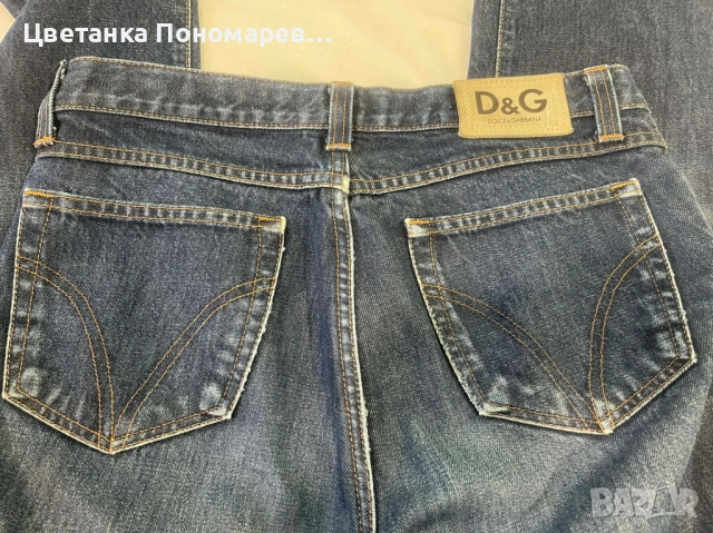 Дамски дънки Dolce & Gabbana,100% оригинал., снимка 4 - Дънки - 53963117