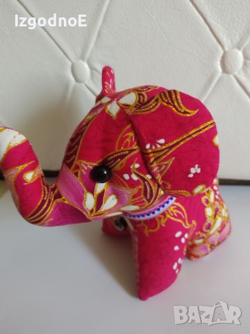 Ръчно изработен тайландски слон, снимка 4 - Декорация за дома - 46116677