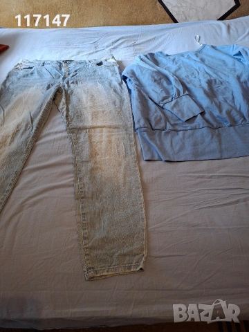 страхотен макси лот размер 48/2хл, снимка 4 - Дънки - 53400653