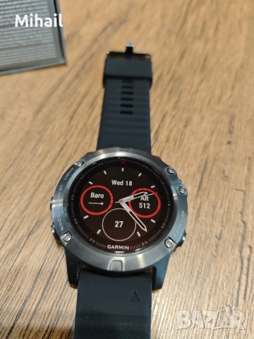 Часовник Garmin Fenix 5X Sapphire, снимка 2 - Мъжки - 53886828