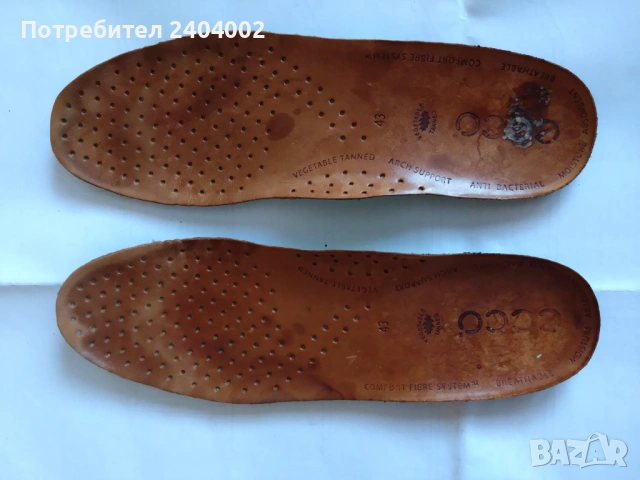 Мъжки обувки Ecco  Genuine Track Footwear №43,стелка 28см., снимка 10 - Ежедневни обувки - 54092716