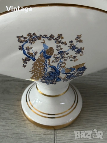 Порцеланов салфетник Gold 24k. , снимка 3 - Колекции - 53983399