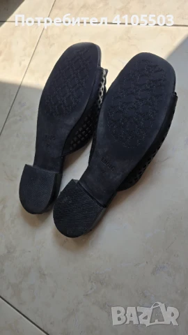 Чехли от еко кожа с ажур Liu Jo, снимка 4 - Чехли - 50662230