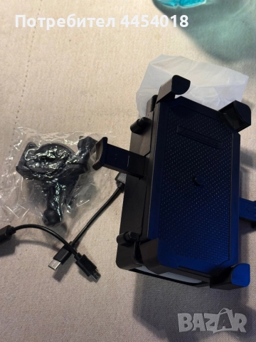 Стойка за телефон за велосипед с батерия, снимка 4 - Аксесоари за велосипеди - 52347177