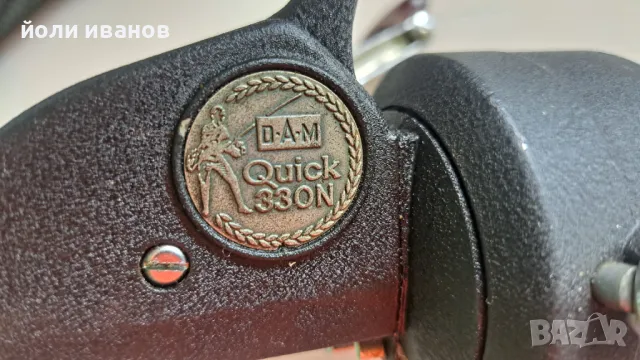 DAM Quick 330N-WEST GERMANY-метална червячна макара, снимка 2 - Макари - 50324898