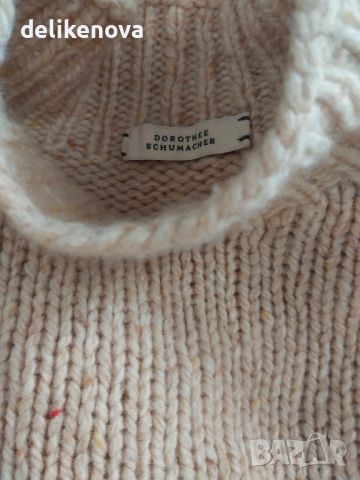 Кашмир. Dorothee Schumacher. Size L Страхотен нов пуловер, снимка 2 - Блузи с дълъг ръкав и пуловери - 45250155